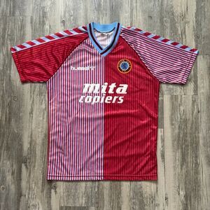 Vintage 1987-89 Aston Villa F.C. Home Jersey Shirt Kit Size Small